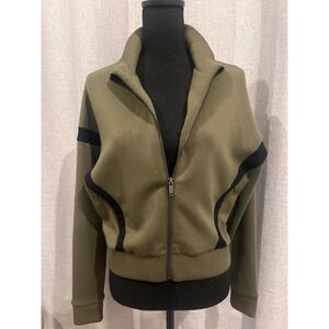Spanx AirEssentials Olive Zip Jacket